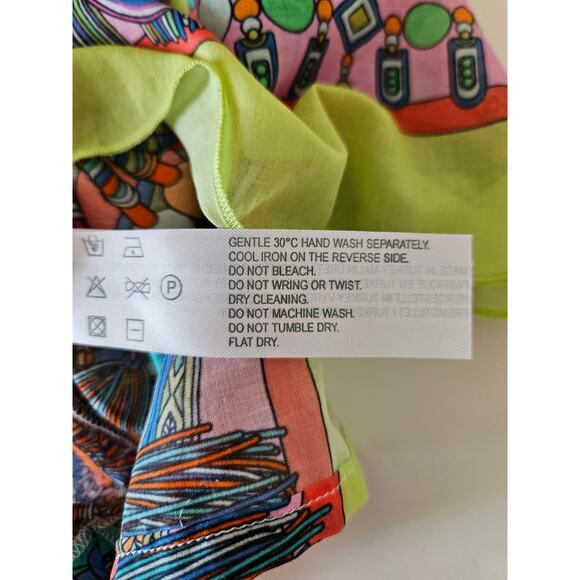 NWT Taka Beach Jade Top in Paris Lime, Size M - Picture 6 of 8